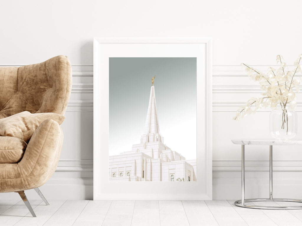 Gilbert Temple Blue Skies - Jesus is the Christ Prints