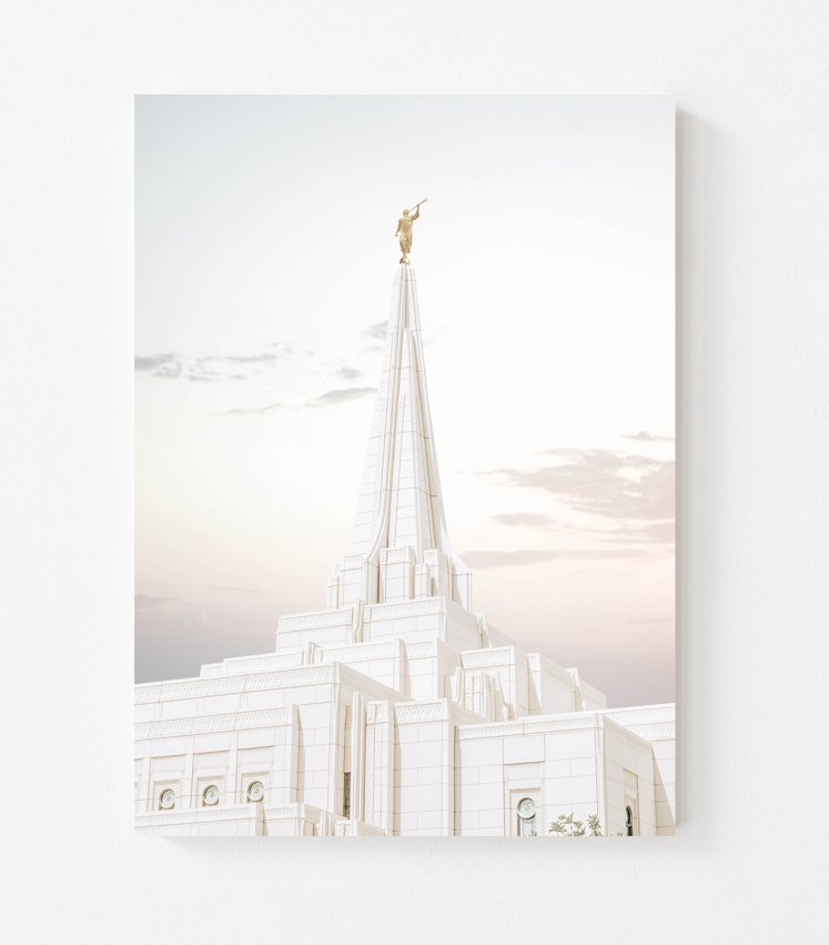 Gilbert Temple Clear Skies - Jesus is the Christ Prints