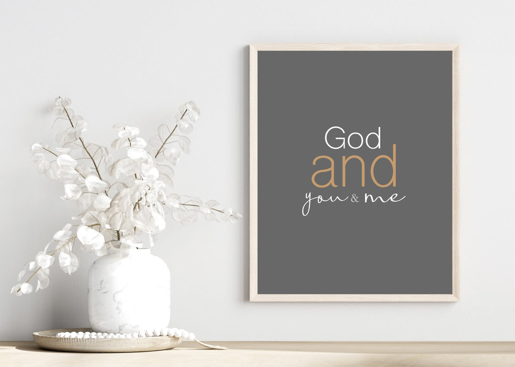 God, You & Me - Jesus is the Christ Prints