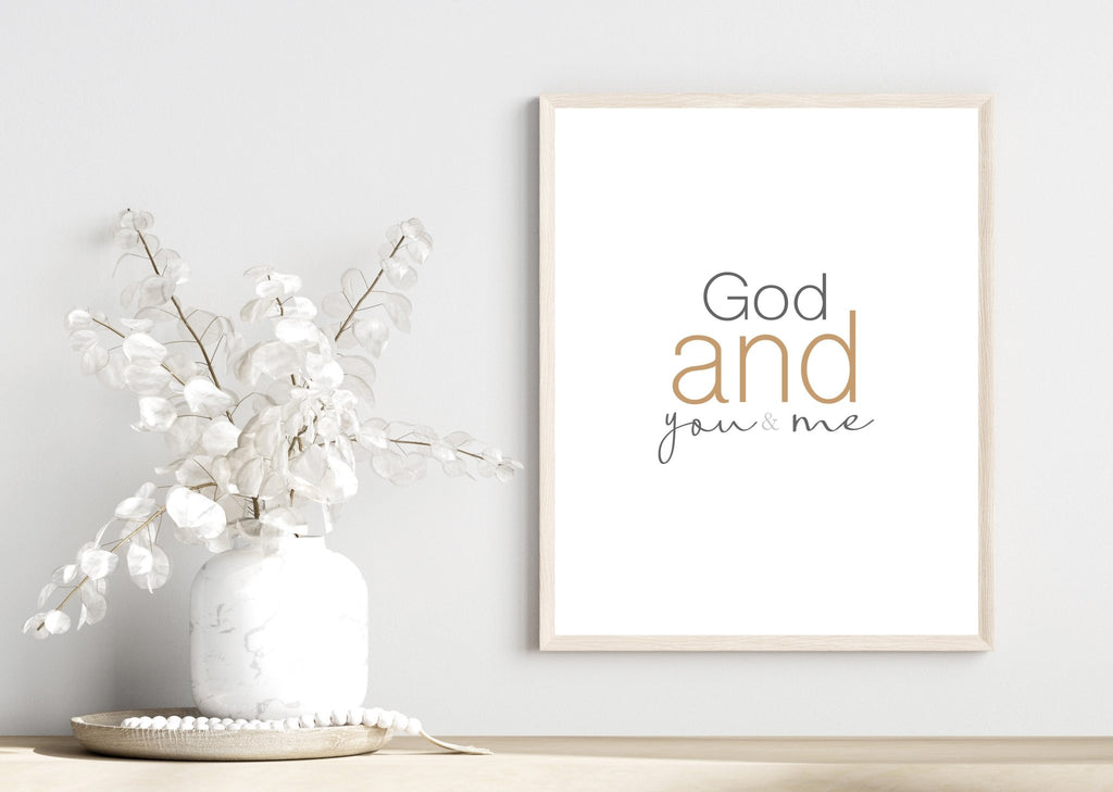 God, You & Me - Jesus is the Christ Prints