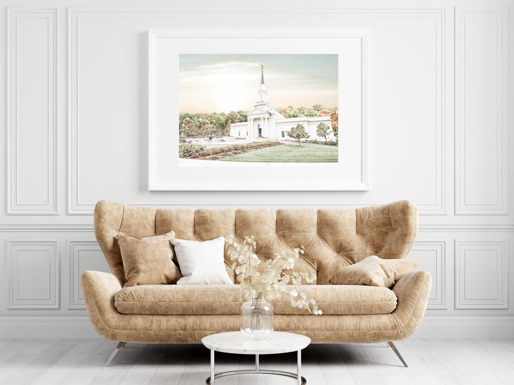 Hartford Connecticut Temple - Jesus is the Christ Prints