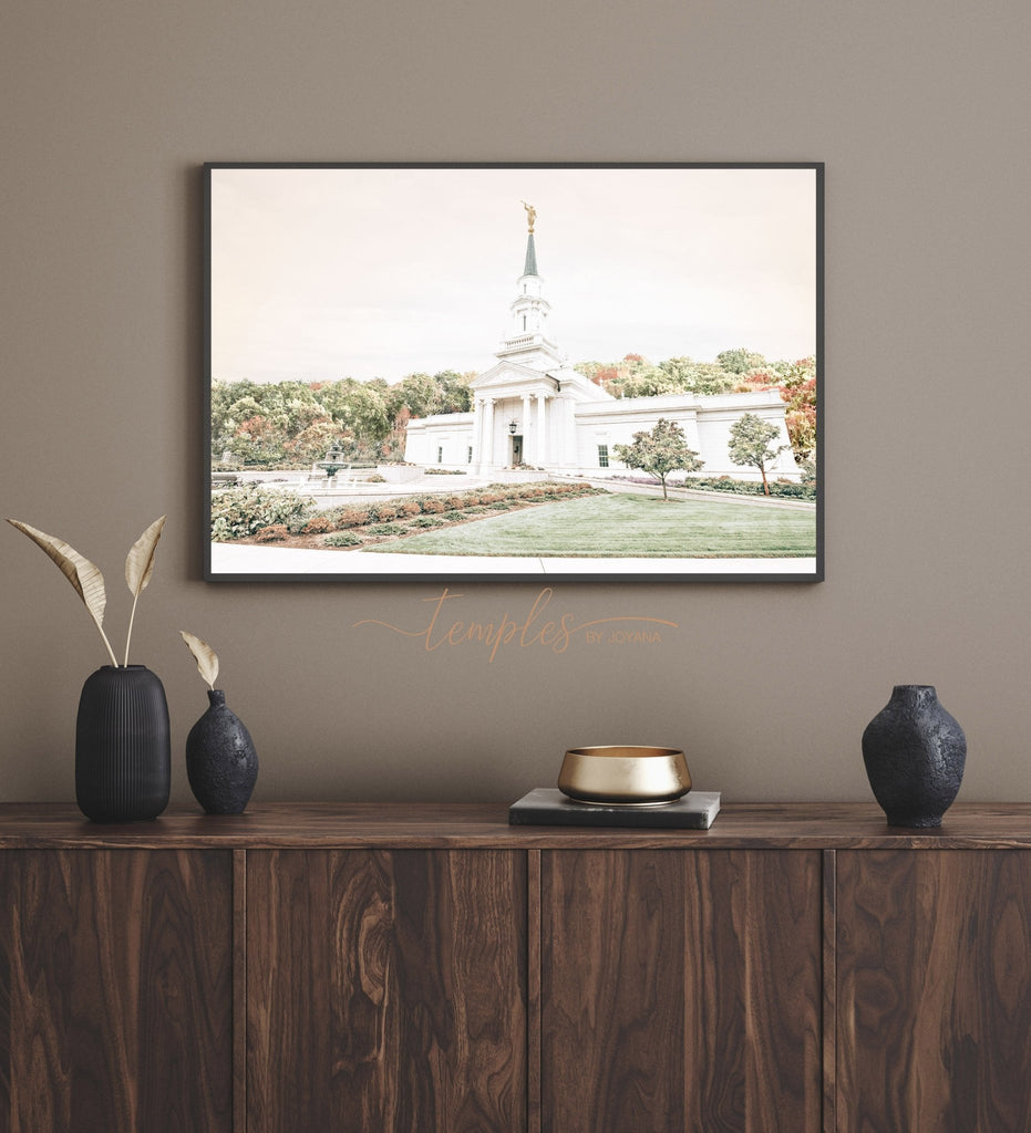 Hartford Temple Sunset - Jesus is the Christ Prints