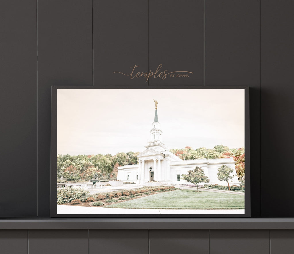 Hartford Temple Sunset - Jesus is the Christ Prints