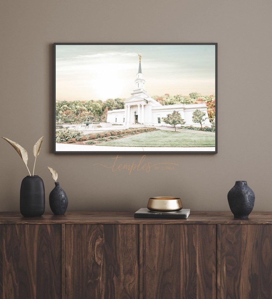 Hartford Temple Warm Sage - Jesus is the Christ Prints