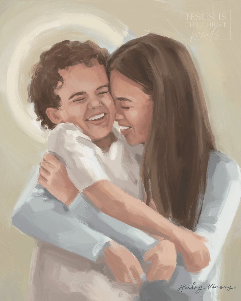 He is my Light - Jesus is the Christ Prints