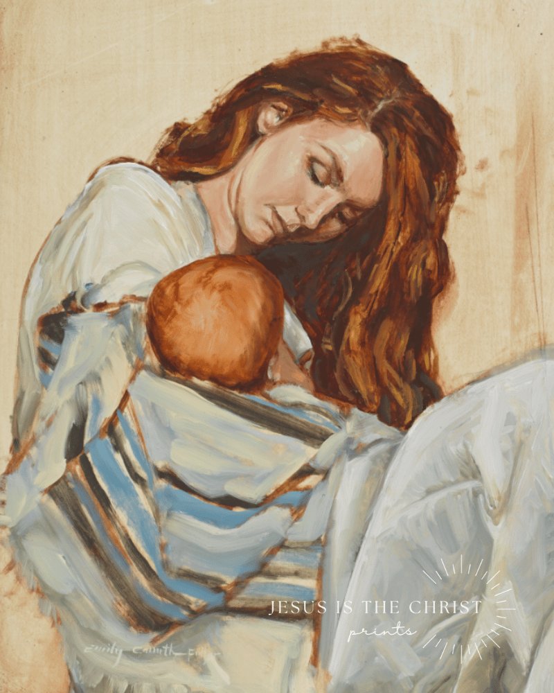 Holding You Close - Jesus is the Christ Prints