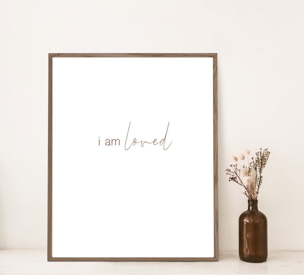 I am Loved - Jesus is the Christ Prints