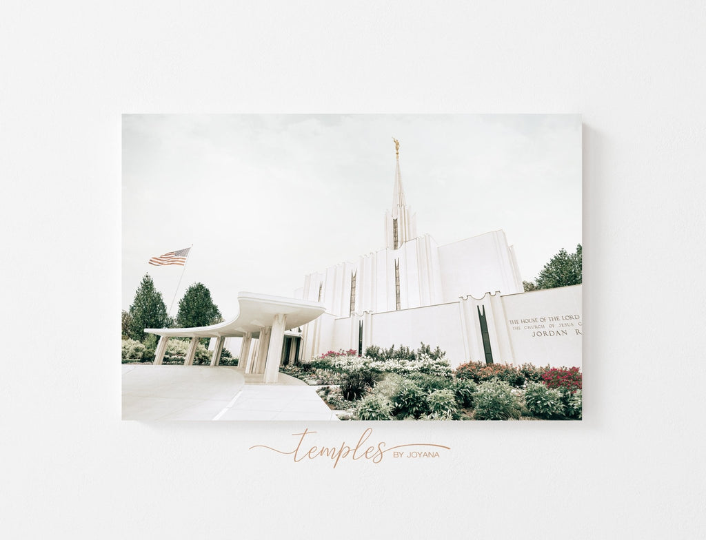 Jordan River Utah Temple - Jesus is the Christ Prints
