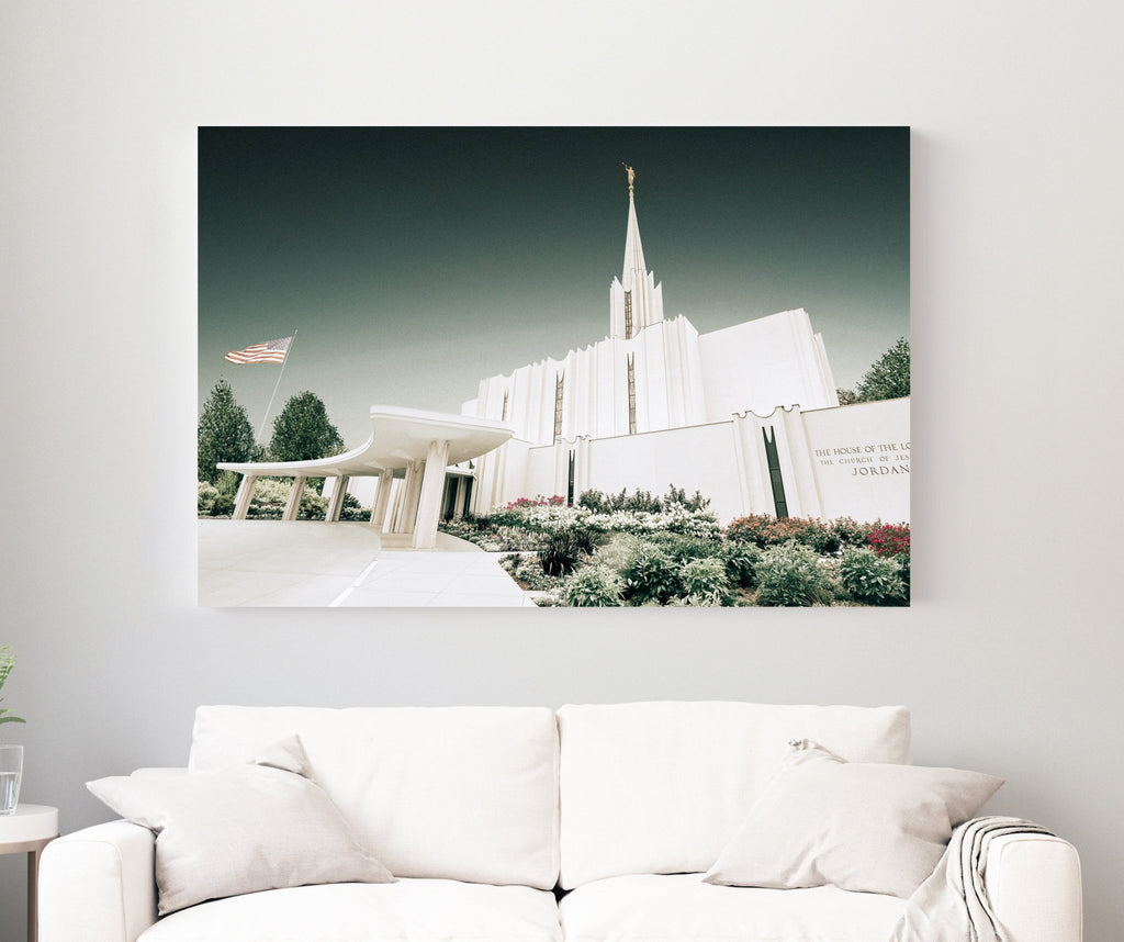 Jordan River Utah Temple - Jesus is the Christ Prints