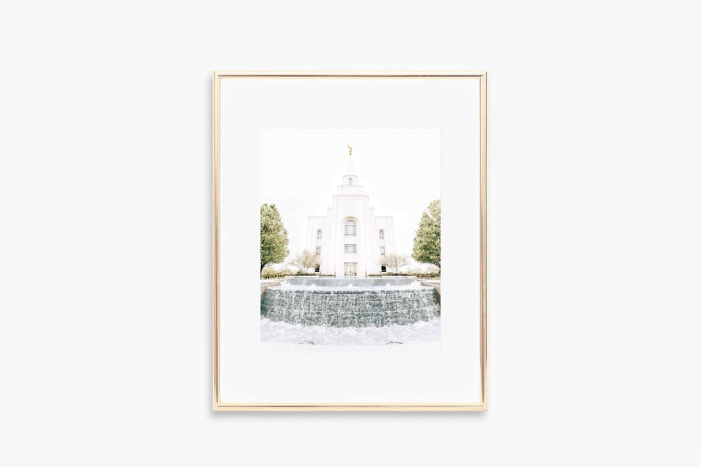 Kansas City Missouri Fountain - Jesus is the Christ Prints