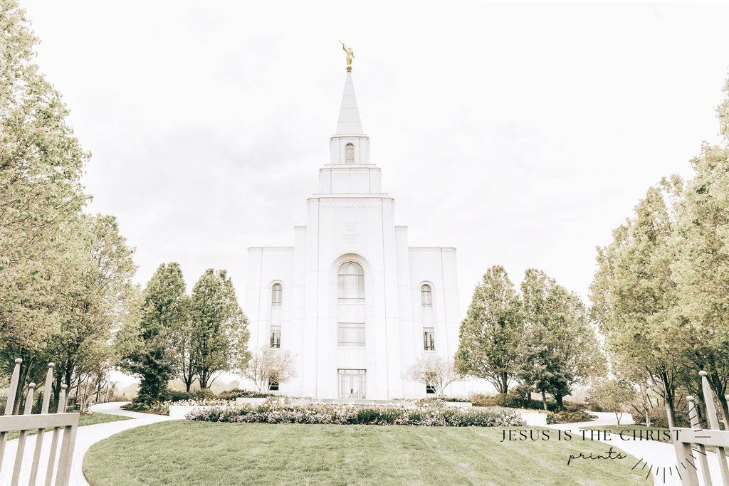 Kansas City Missouri Landscape - Jesus is the Christ Prints