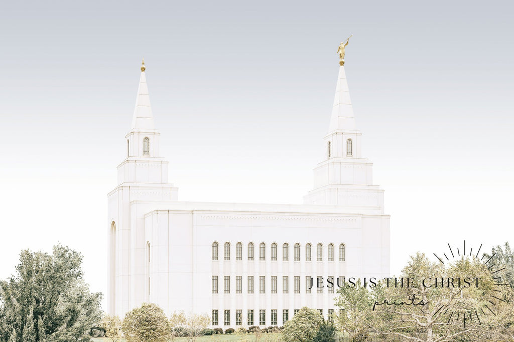 Kansas City Temple Side - Jesus is the Christ Prints