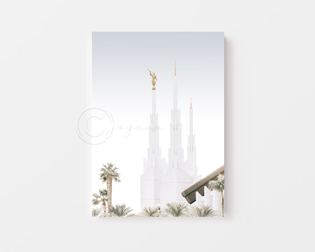 Las Vegas Nevada Temple Spire - Jesus is the Christ Prints
