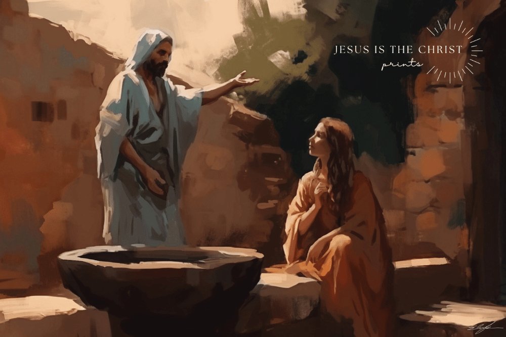 Living Water - Jesus is the Christ Prints