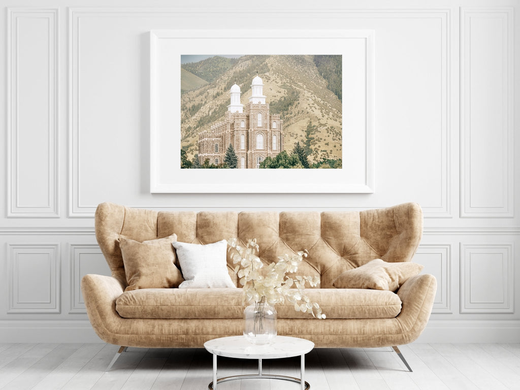 Logan Utah Temple - Jesus is the Christ Prints