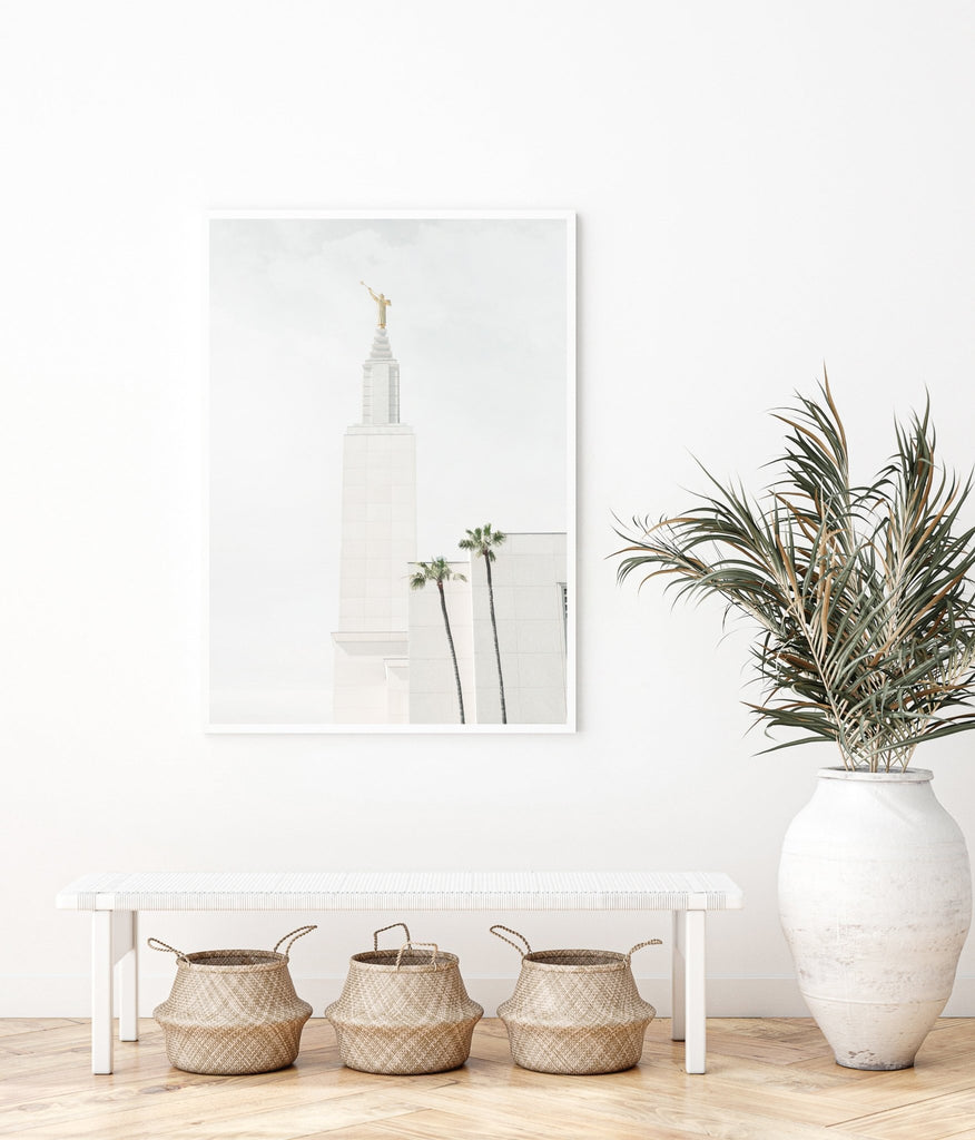 Los Angeles White Sky - Jesus is the Christ Prints