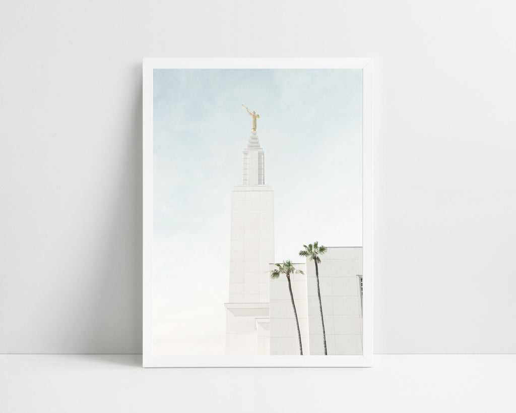 Los Angeles White Sky - Jesus is the Christ Prints