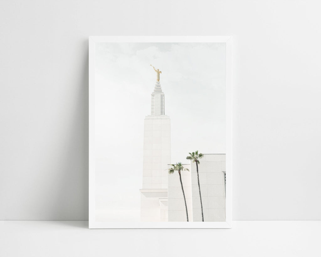 Los Angeles White Sky - Jesus is the Christ Prints