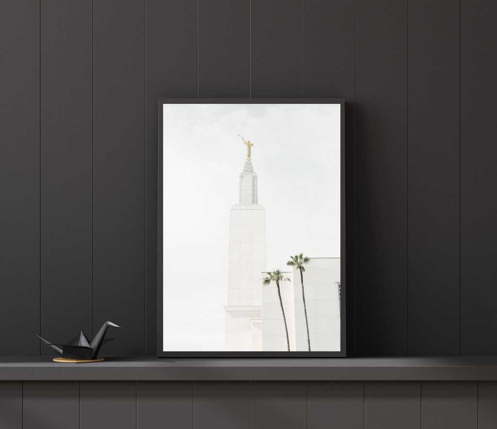 Los Angeles White Sky - Jesus is the Christ Prints
