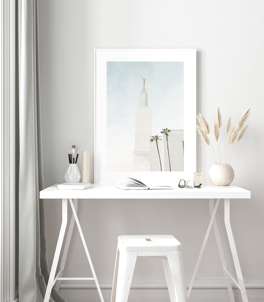 Los Angeles White Sky - Jesus is the Christ Prints