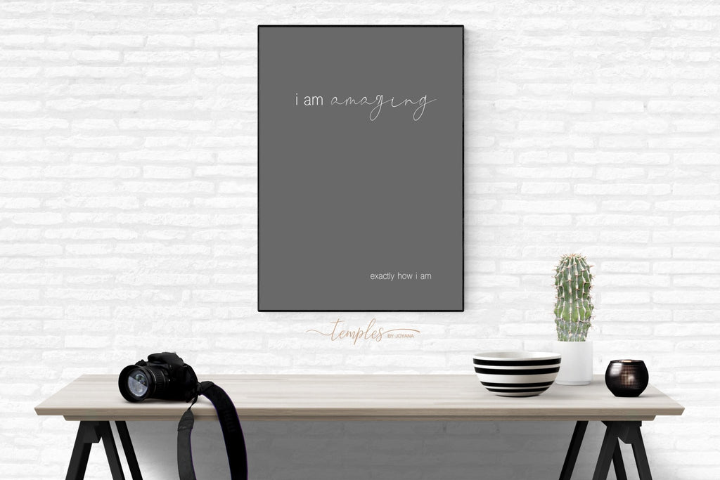 Loved Exactly How I Am - Jesus is the Christ Prints