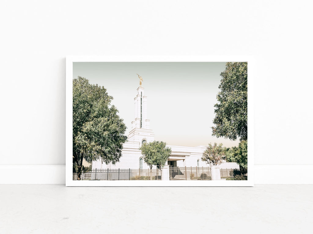 Lubbock Texas Temple - Jesus is the Christ Prints