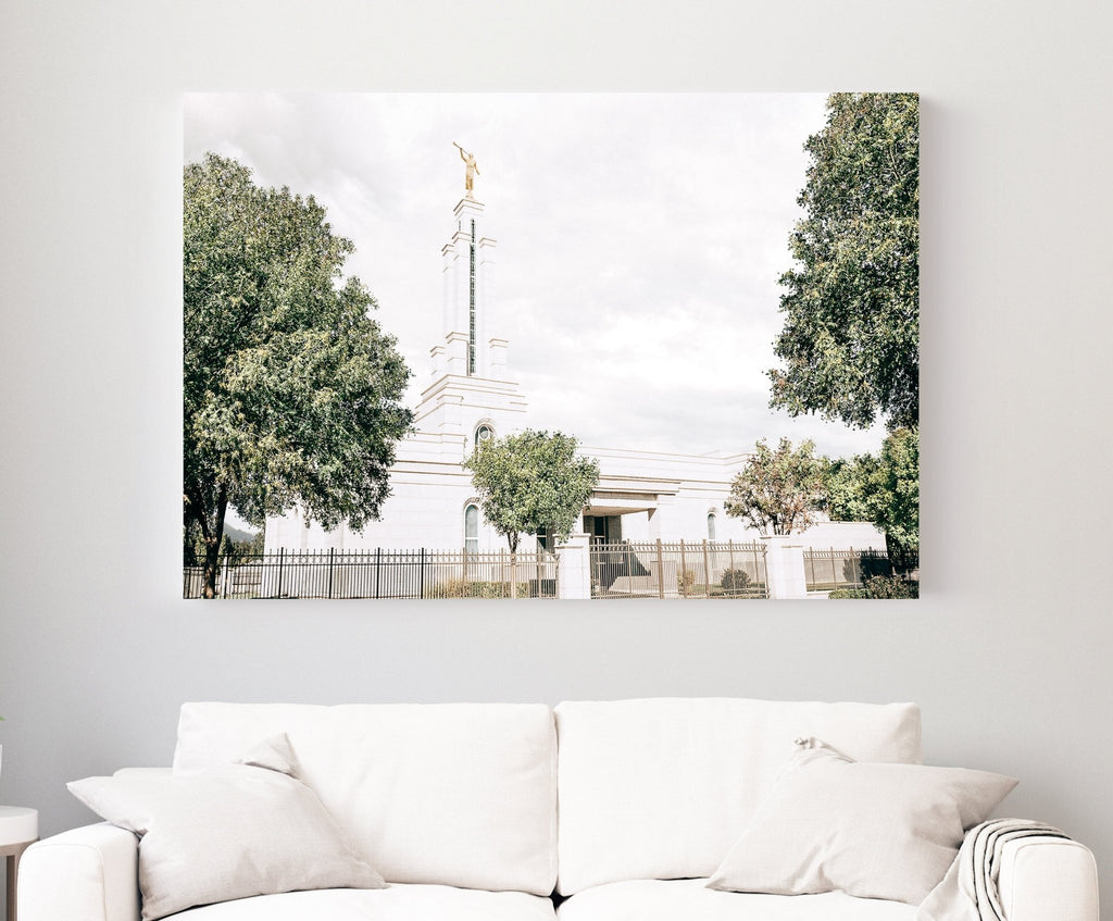 Lubbock Texas Temple - Jesus is the Christ Prints