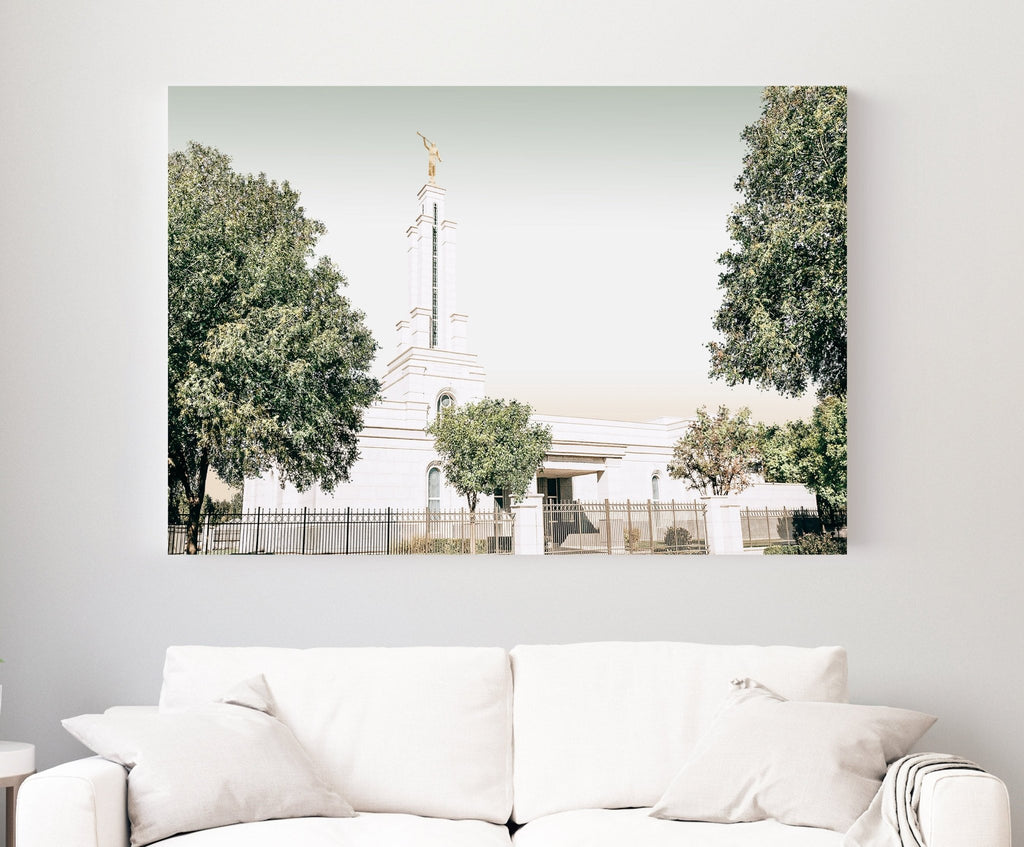 Lubbock Texas Temple - Jesus is the Christ Prints