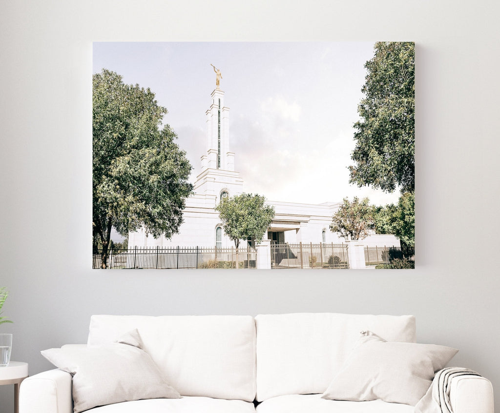 Lubbock Texas Temple - Jesus is the Christ Prints
