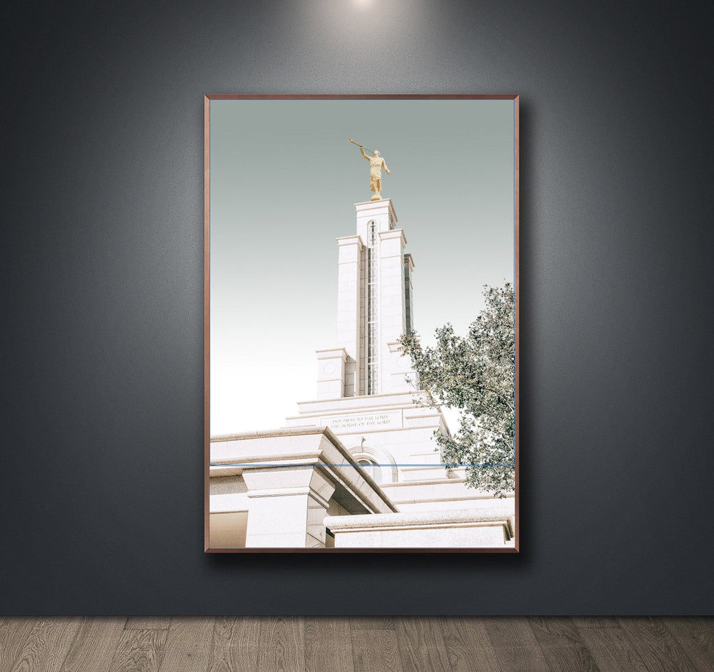 Lubbock Texas Temple Spire - Jesus is the Christ Prints