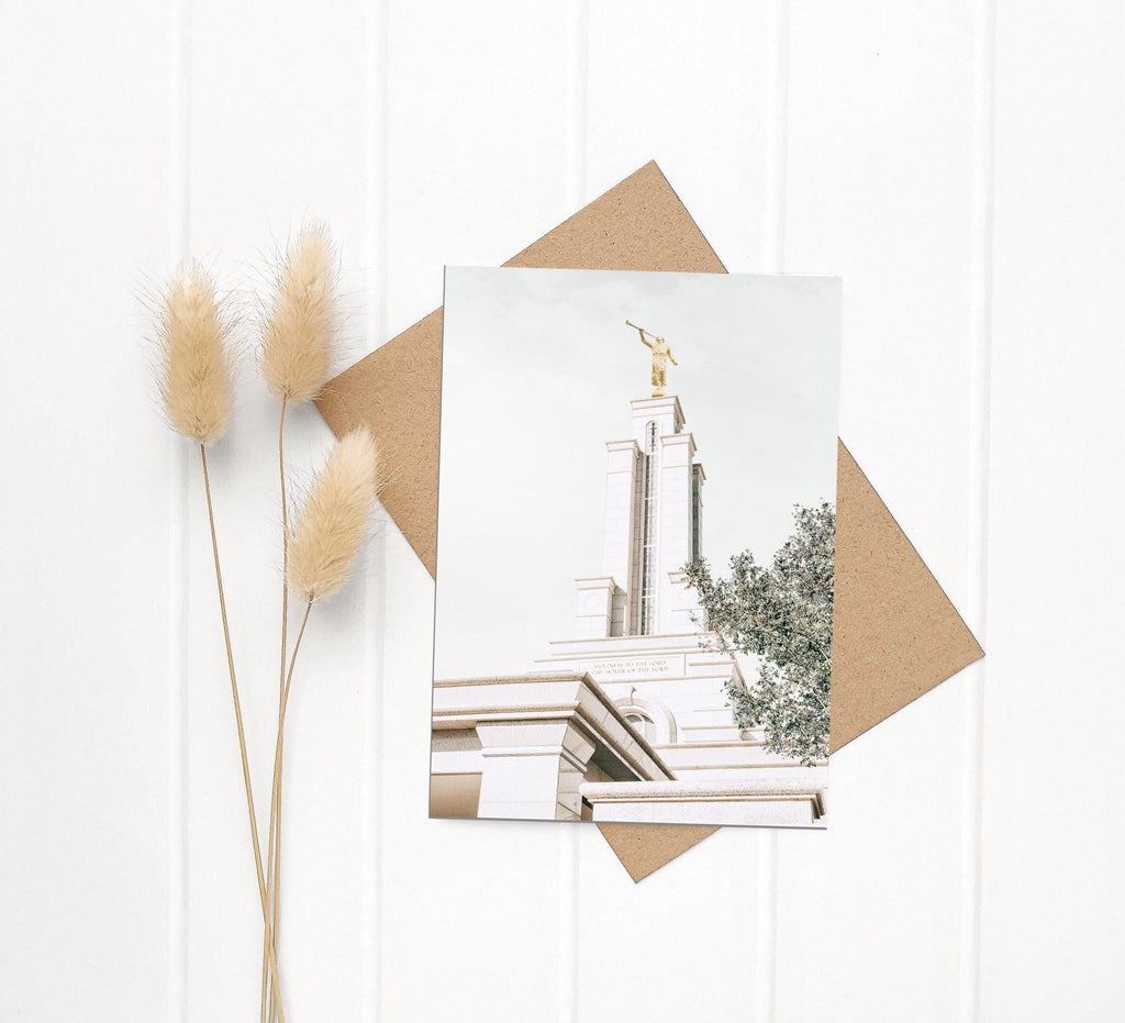 Lubbock Texas Temple Spire - Jesus is the Christ Prints