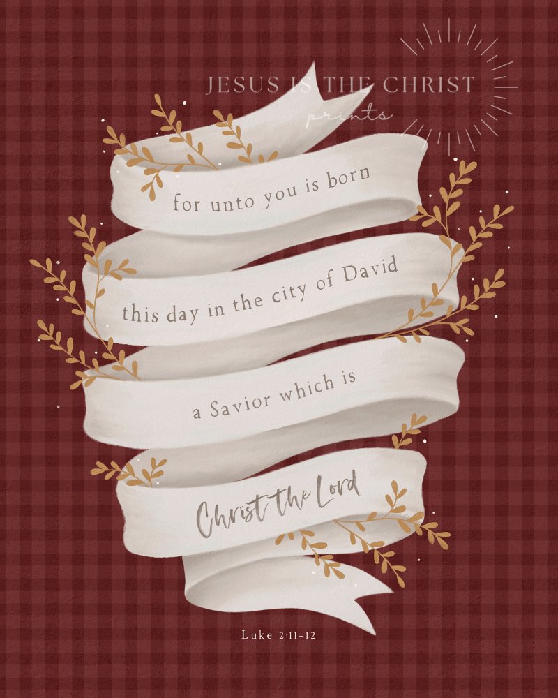 Luke - Jesus is the Christ Prints