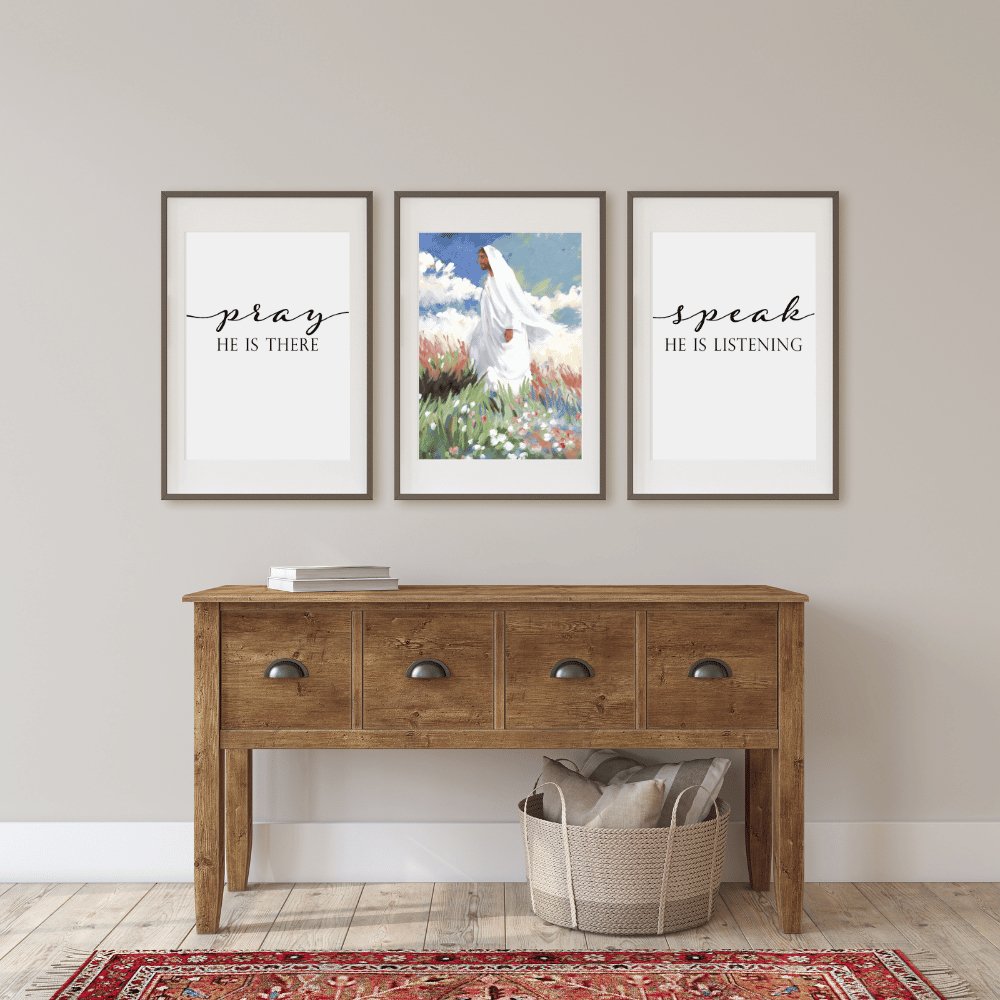 Master Gardener - Jesus is the Christ Prints