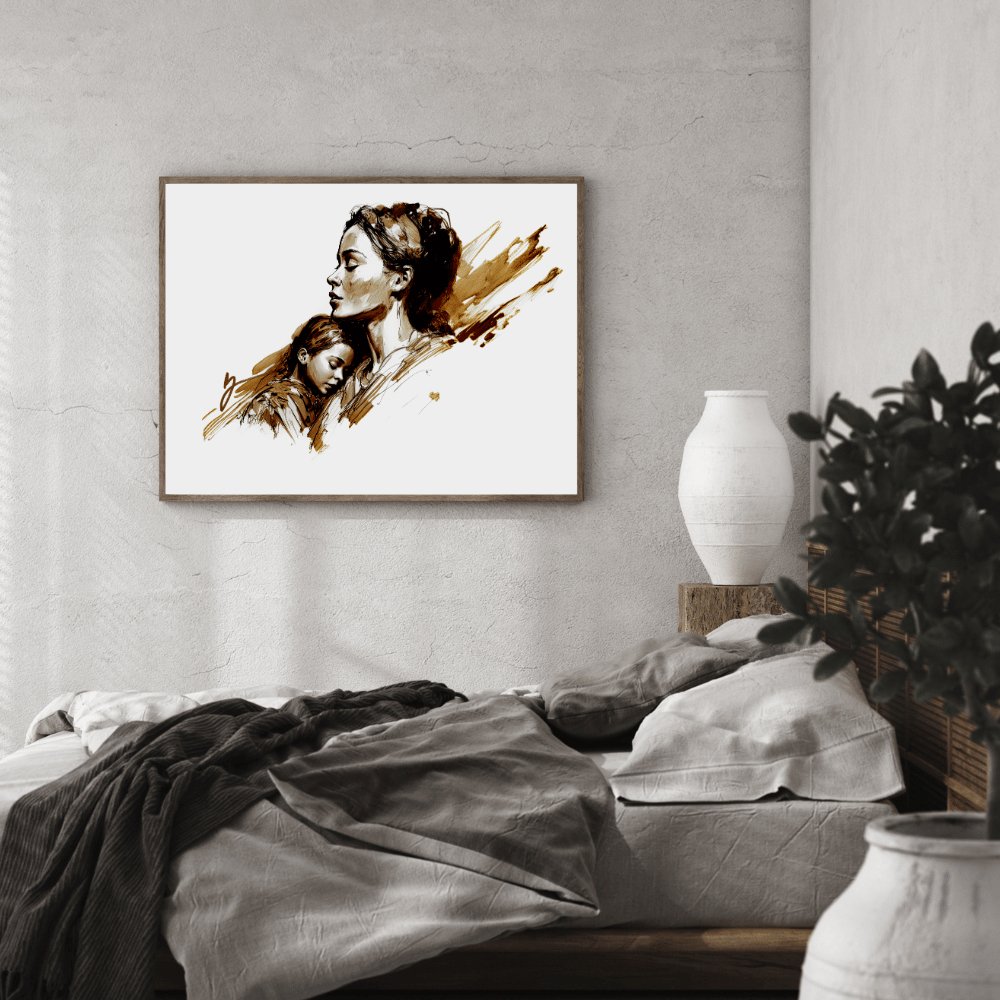 Mother and Child - Jesus is the Christ Prints
