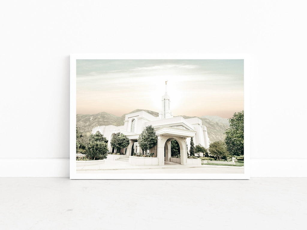 Mount Timpanogos Temple - Jesus is the Christ Prints