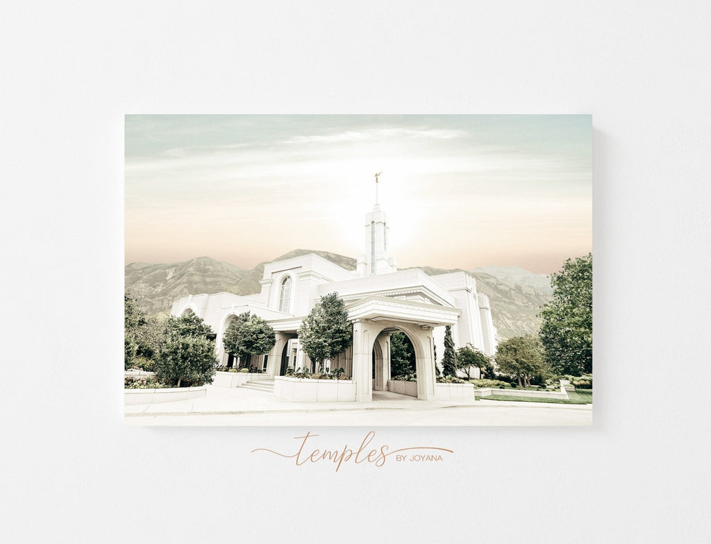 Mount Timpanogos Temple - Jesus is the Christ Prints