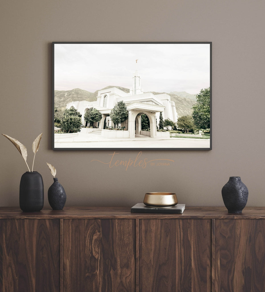 Mount Timpanogos Temple - Jesus is the Christ Prints