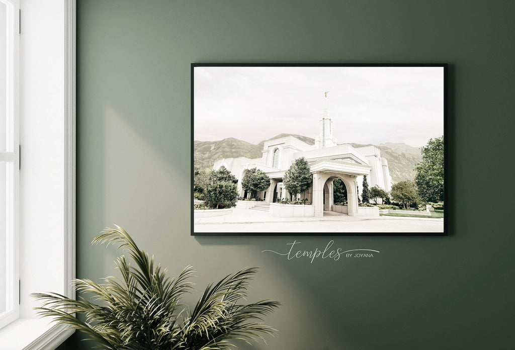 Mount Timpanogos Temple - Jesus is the Christ Prints
