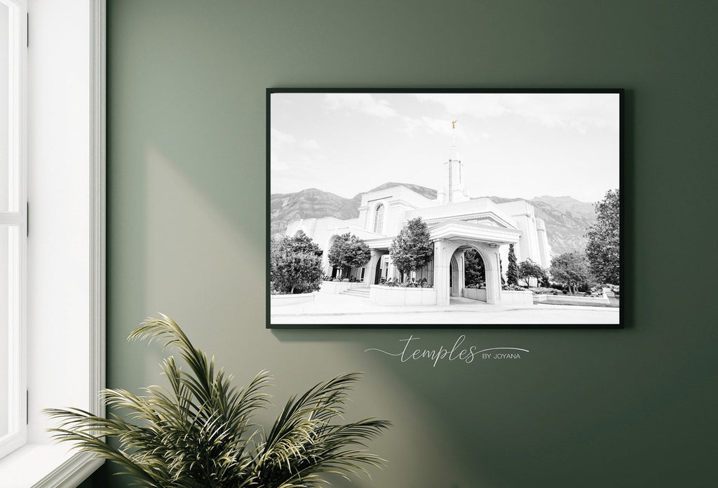 Mount Timpanogos Temple - Jesus is the Christ Prints