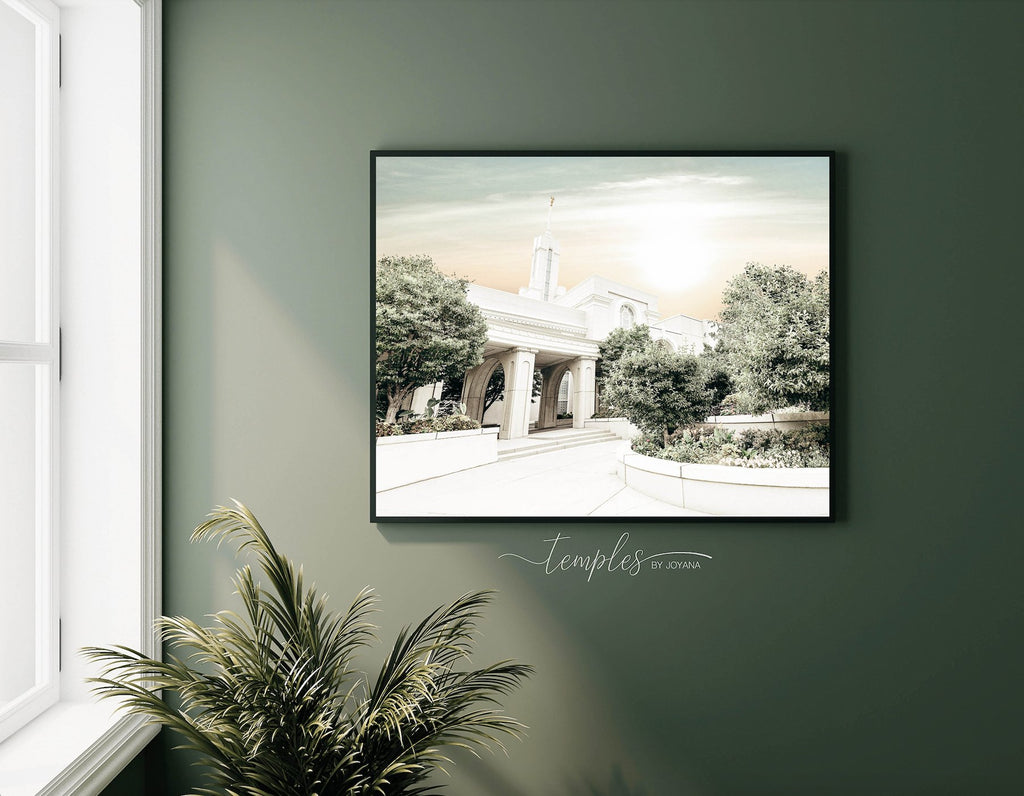 Mount Timpanogos Temple Side - Jesus is the Christ Prints