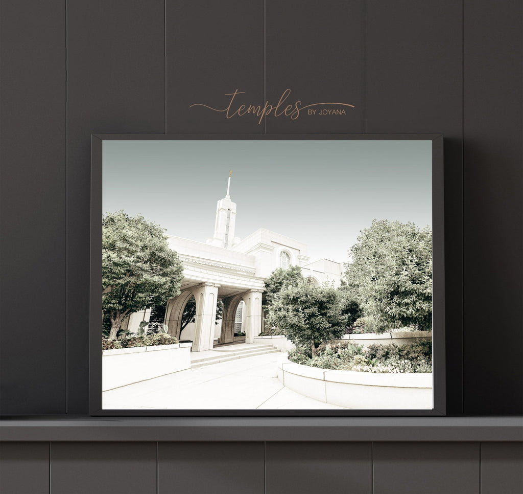 Mount Timpanogos Temple Side - Jesus is the Christ Prints