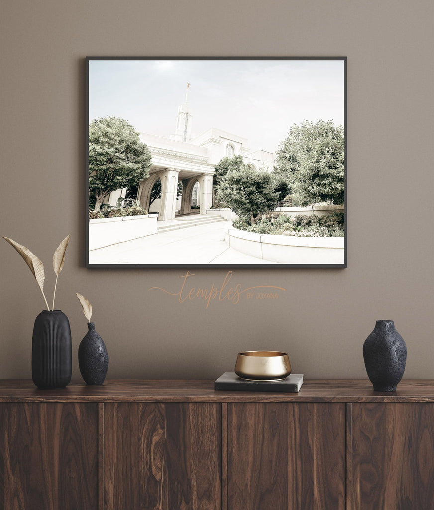 Mount Timpanogos Temple Side - Jesus is the Christ Prints