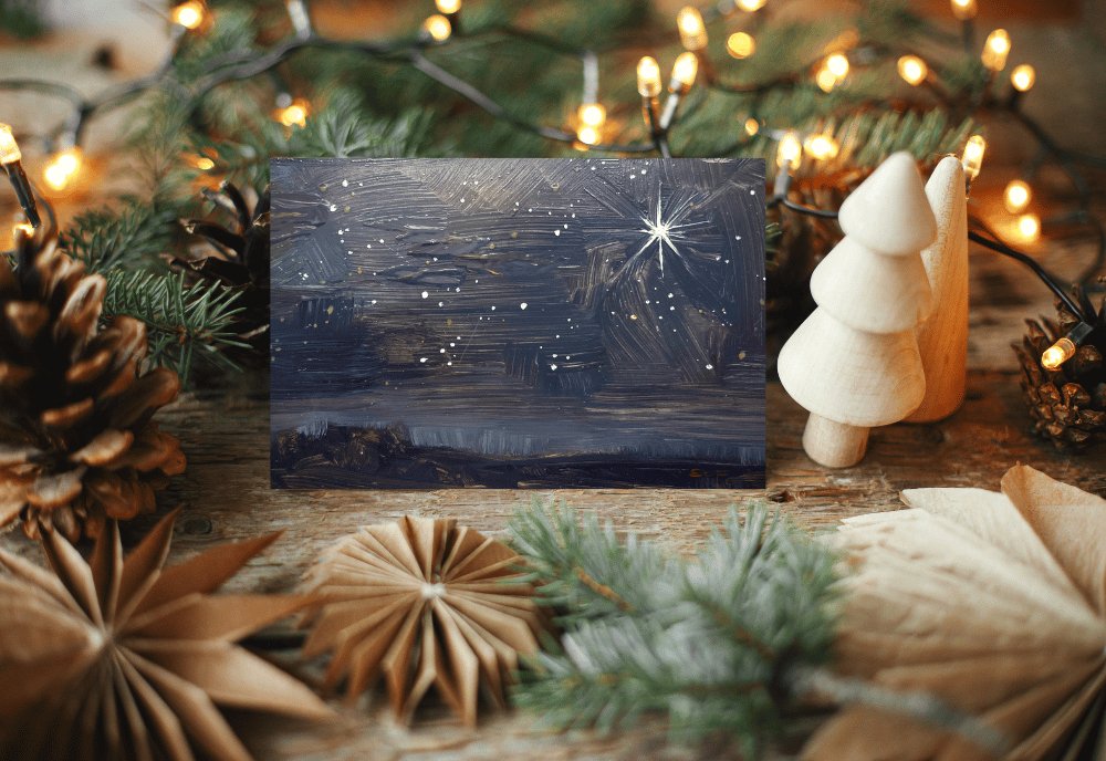 Nativity Star IV - Jesus is the Christ Prints