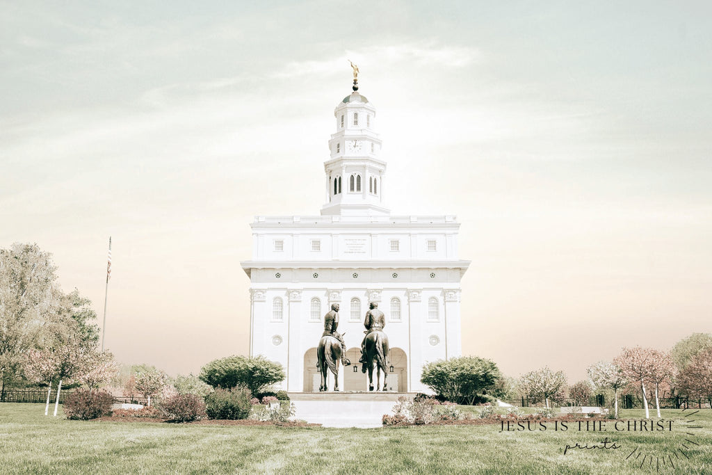 Nauvoo Temple - Jesus is the Christ Prints