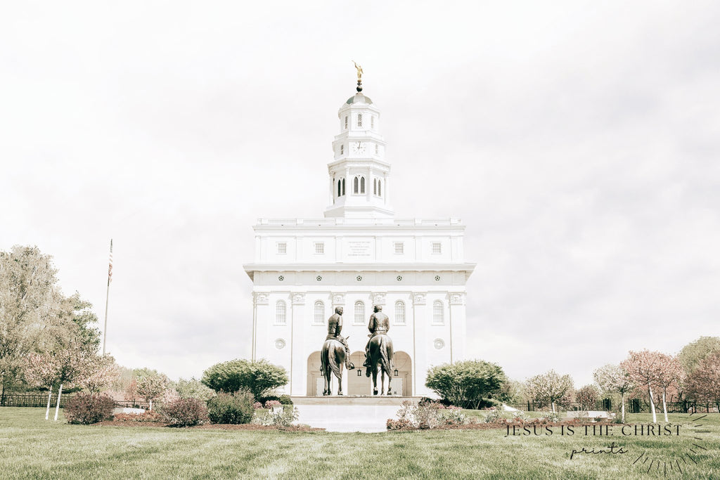 Nauvoo Temple - Jesus is the Christ Prints