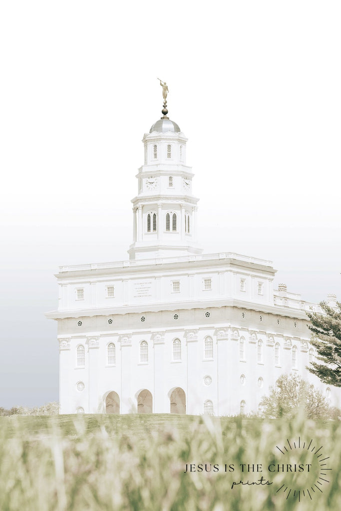 Nauvoo Temple Side - Jesus is the Christ Prints