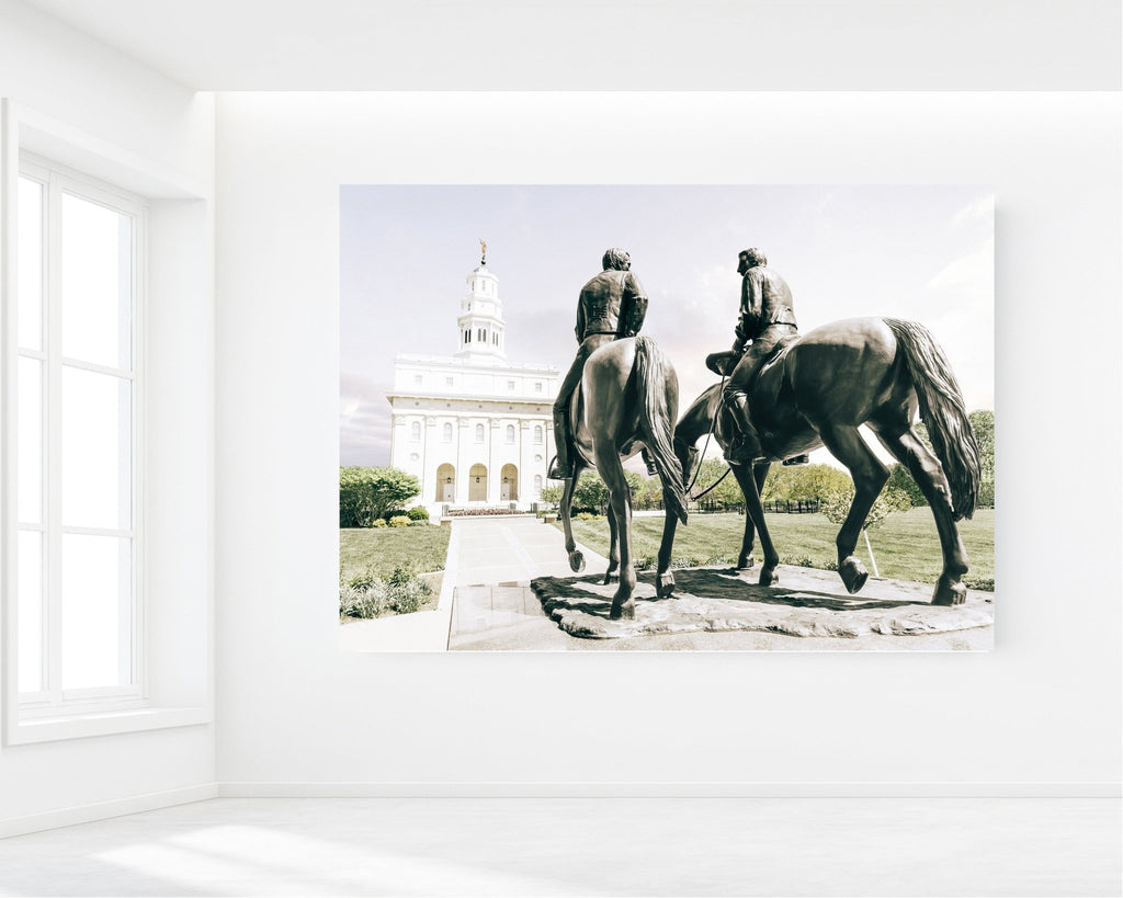 Nauvoo Temple Statue - Jesus is the Christ Prints