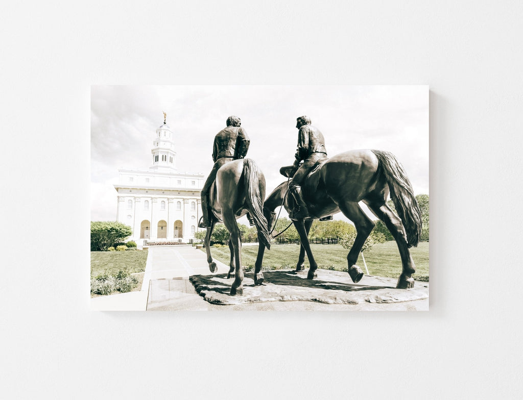 Nauvoo Temple Statue - Jesus is the Christ Prints