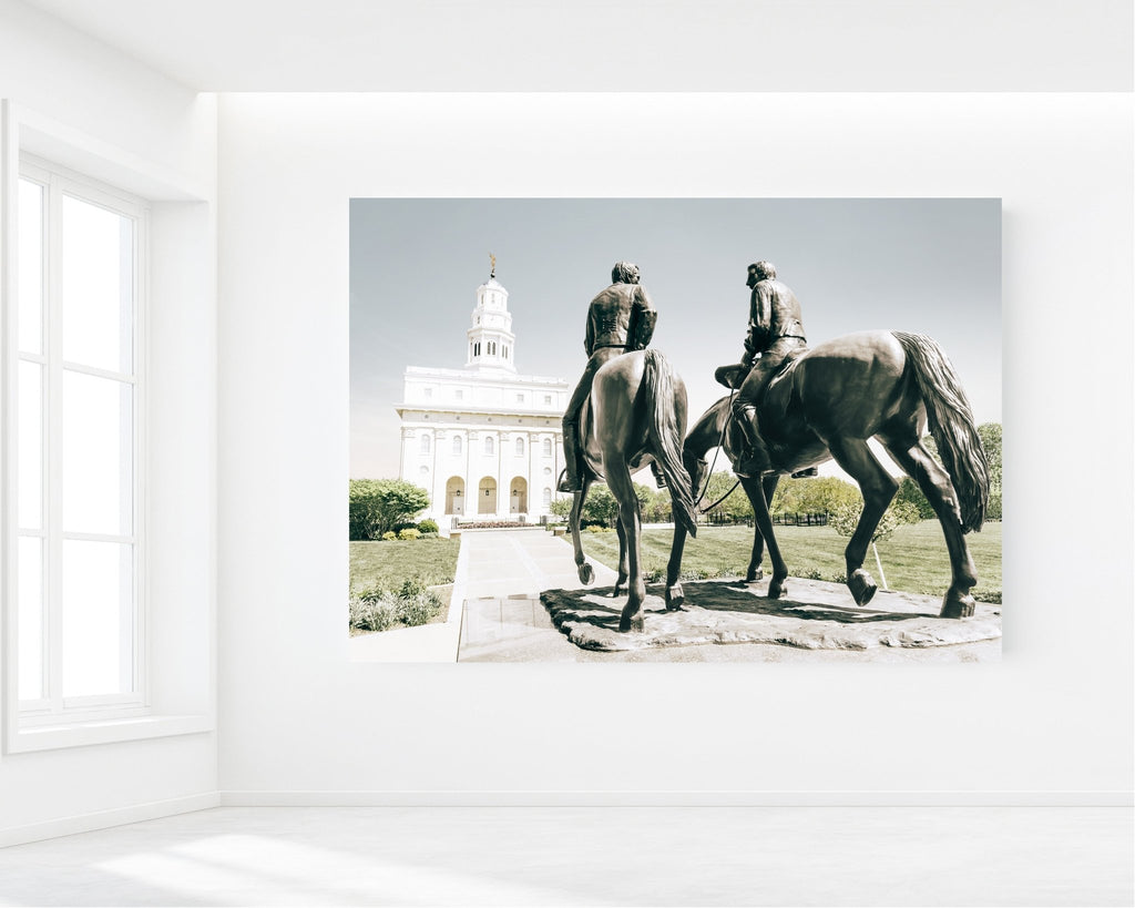 Nauvoo Temple Statue - Jesus is the Christ Prints