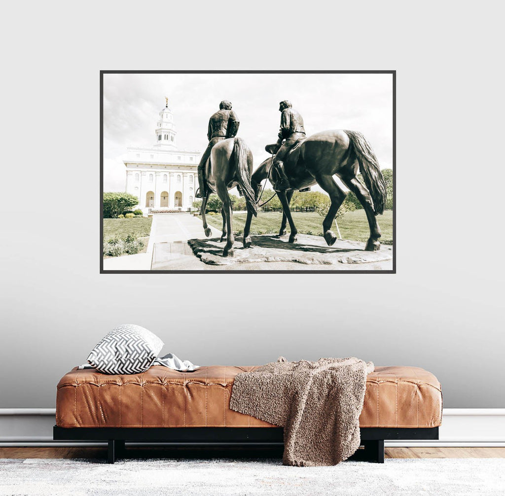 Nauvoo Temple Statue - Jesus is the Christ Prints